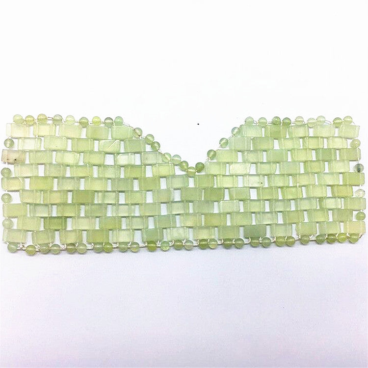 Rose Quartz Facial Mask Jade Eye Mask Face Mask for Beauty by via